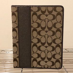 Authentic coach iPad case